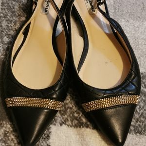 Karl Lagerfeld slingbacks